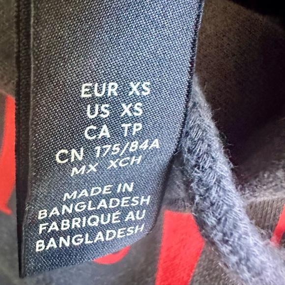 H&M Dark Gray Nirvana Hoodie Sz XS - Picture 3 of 10